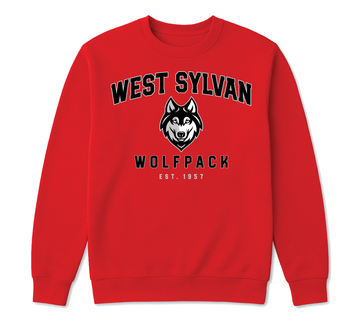Wolf Crest Crew Neck