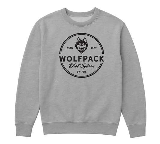 Circular Badge Crew Neck