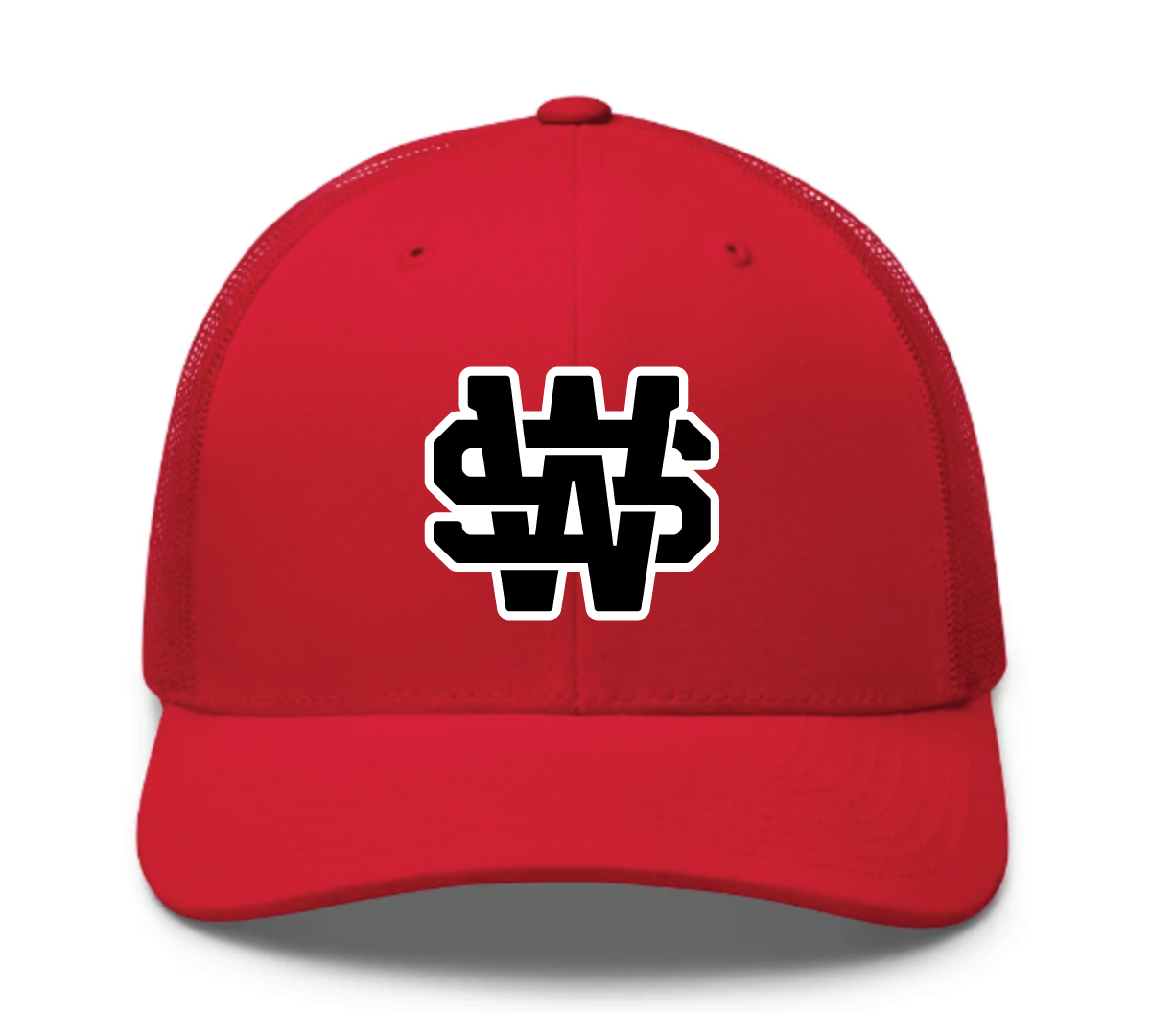 Monogram Trucker - Black/White Graphic