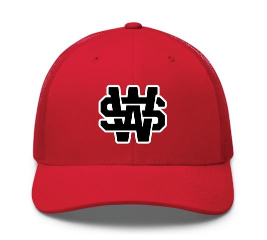 Monogram Trucker - Black/White Graphic