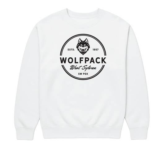 Circular Badge Crew Neck